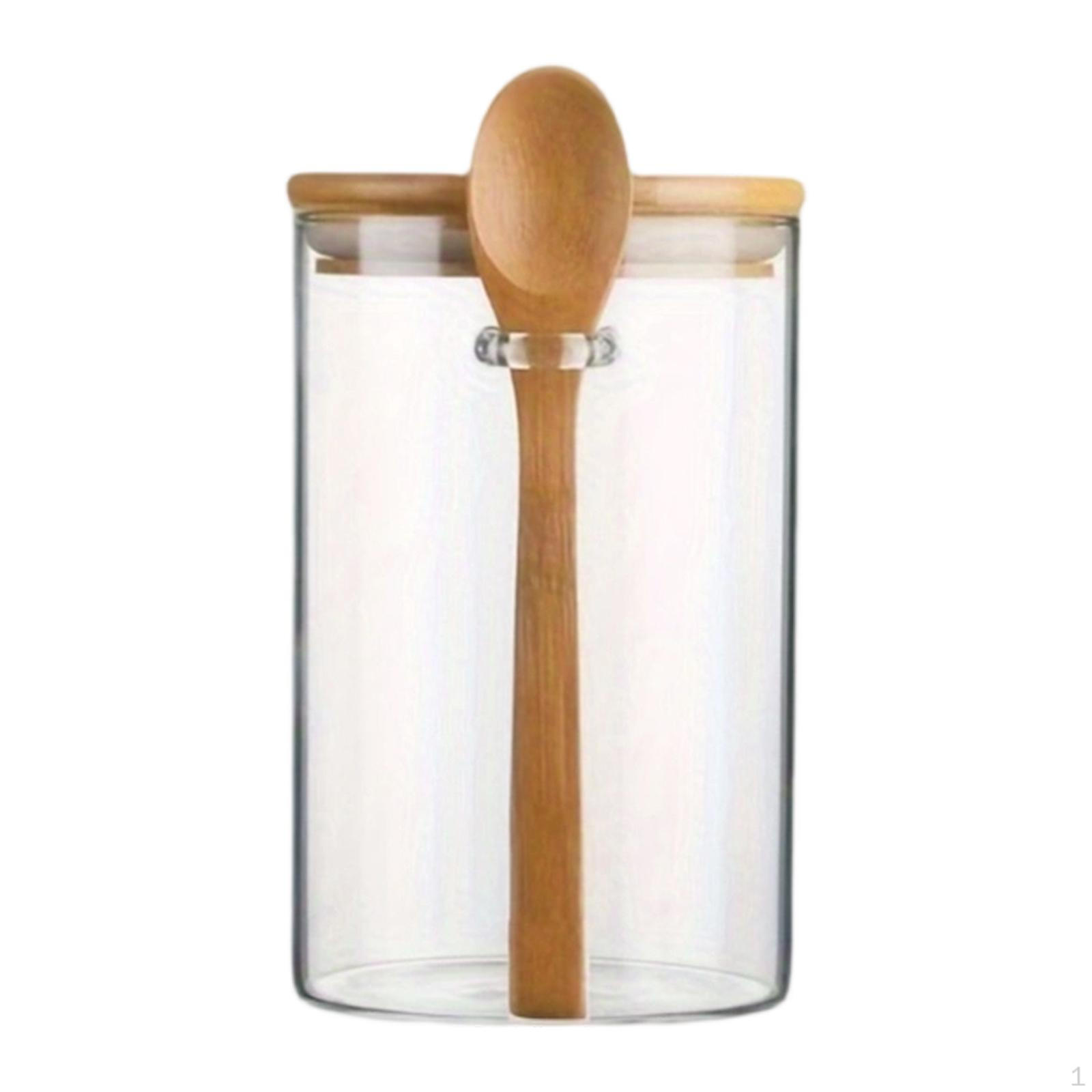 

Clear Spice Jar Organizer, Gifts, Condiment Rack, Airtight Lid, Utensil Bottle Cabinet 1 Piece