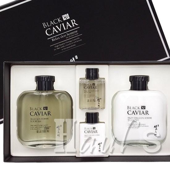 

Seolsuryun Black Caviar Relax Homme 2 вида косметики, 1 шт.
