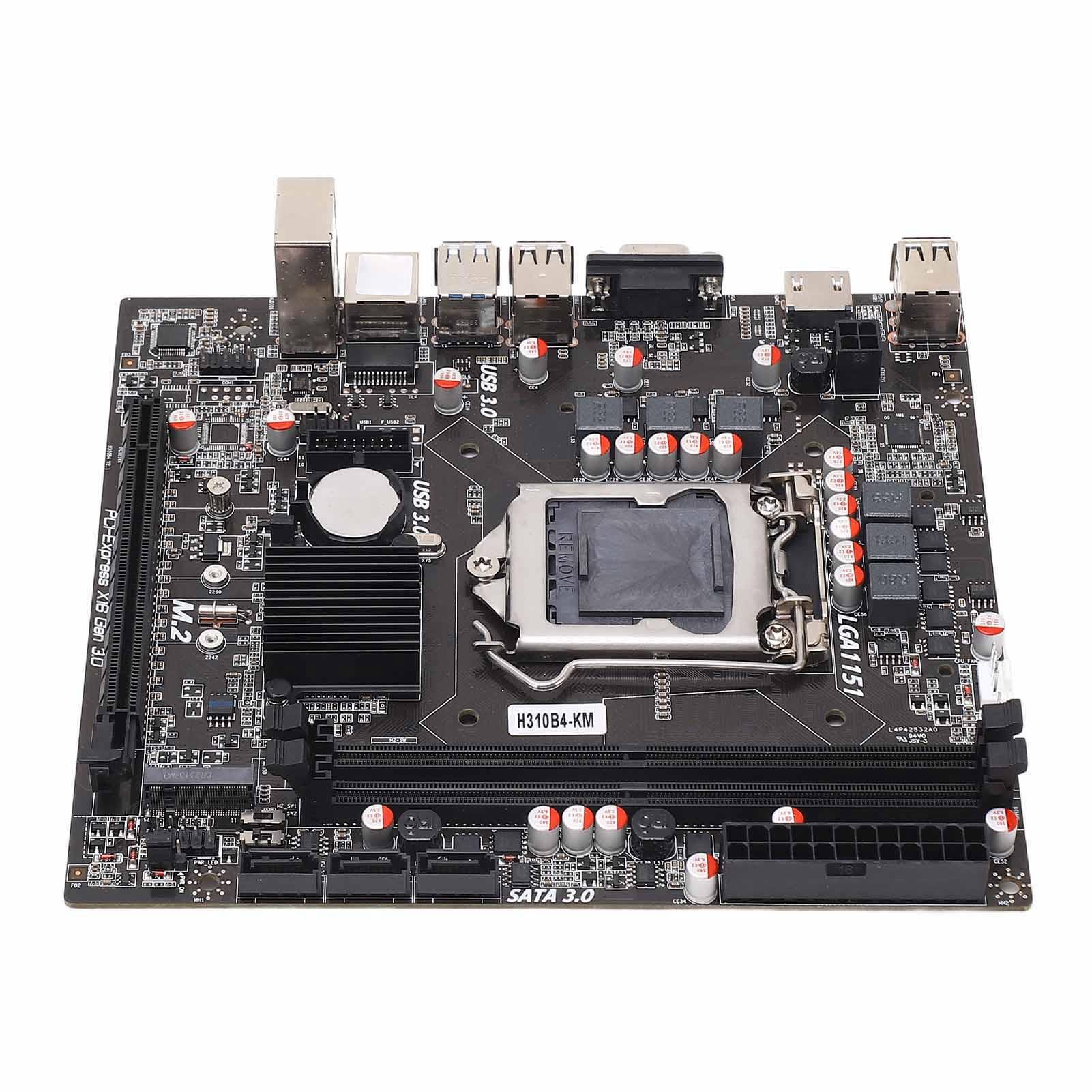 

H310B4 Motherboard LGA1151 Pin DDR4 Memory M.2 Interface M ATX Desktop Computer Gaming Motherboards