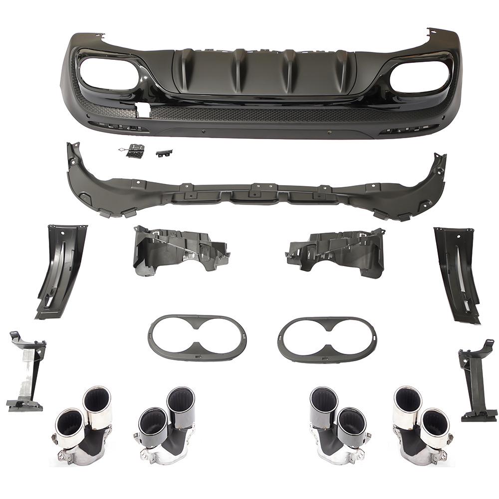 Mercedes-Benz (2020+) GLB-Class X247 Rear Diffuser with Tailpipes - Quality Assured Upgrade