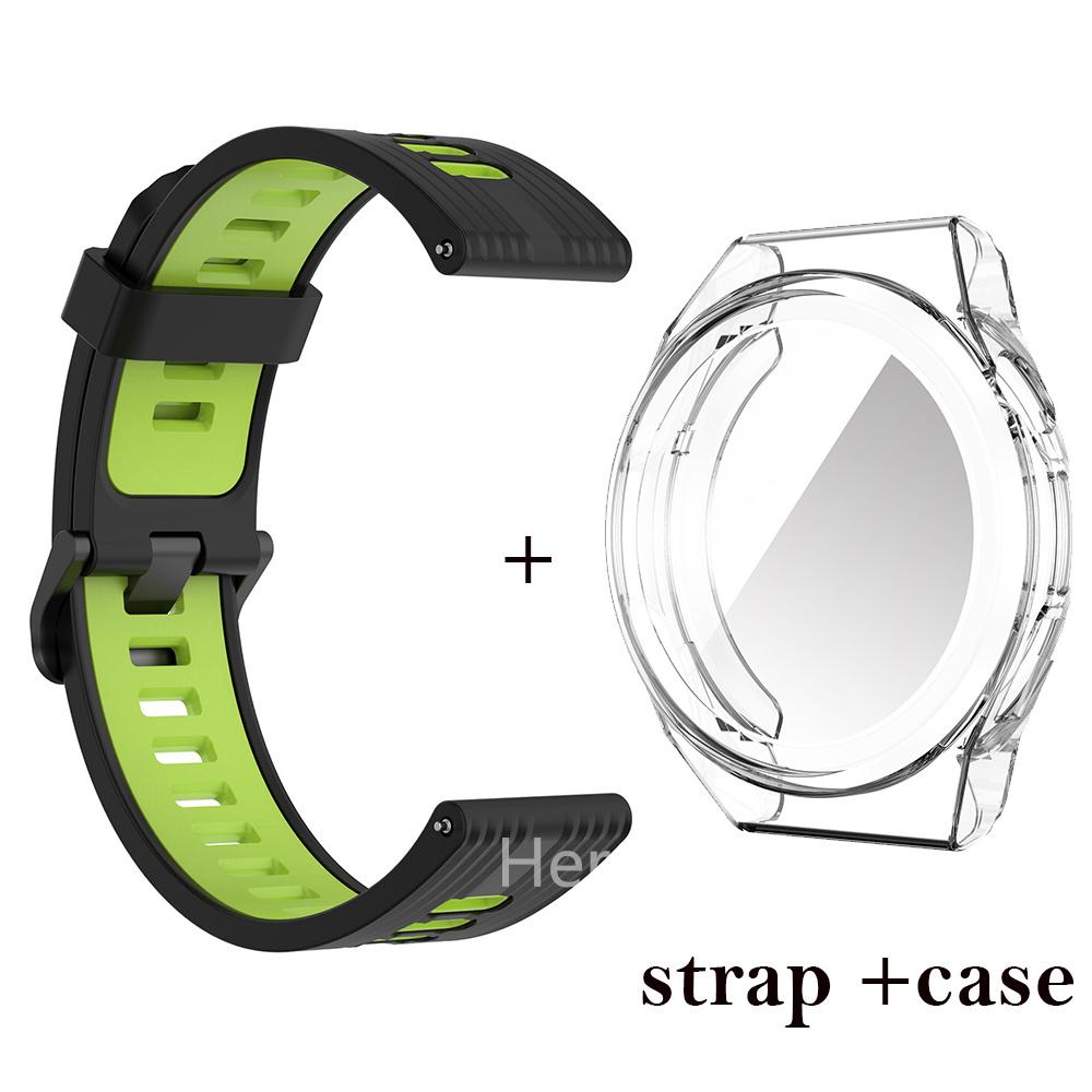 22mm WatchStrap Band For Huawei Watch GT3 SE Strap Bracelet Silicone Wristband for Huawei Watch GT Runner Smart Watch Band +Case