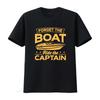 Forget The Boat Ride Captain Funny Boating T Shirt For Casual Vintage Stretched Top For Everyday Wear Fashion Versatile