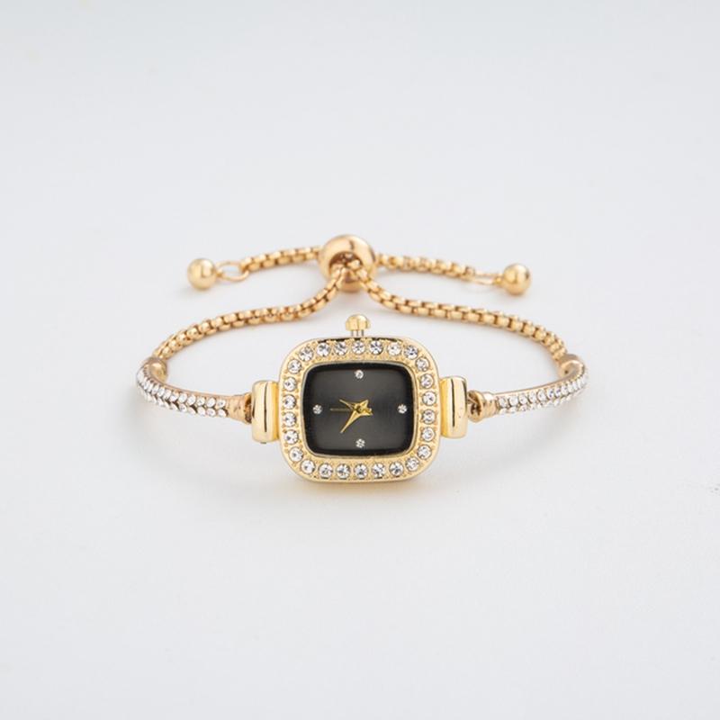 Neue Mode Damenuhren Damen Quarzuhren Armbänder Quadratisch Schlicht Roségold Luxus Damenuhr Relogio Feminino Armbanduhren