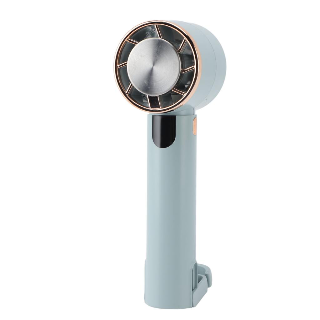 Mini Portable Fan Handheld Semiconductor Cooling Fan 3 Speed Small Desk Fan USB Rechargeable for