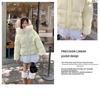 2025 Women's Petite Winter Down Jacket with Fox Fur Collar, 90% White Duck Down, Short & Thickened for Warmth