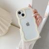15PRO simple wavy edge 2-in-1 for iPhone17PPOMAX soft phone case Apple protective case 16
