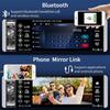 Podofo 1 Din Car Radio with Carplay Android Auto Touch Screen 5" FM Radio Bluetooth Voice Control Double USB AUX SD TF Din [107]