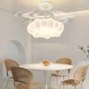 Modern luxury fancy ceiling fan with Light remote control living room Nordic dining room home decoration ventilation ceiling fan