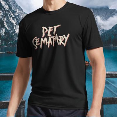 Neues T-Shirt Stephen King's Pet Semetary Logo Active T-Shirt Lustig Größe S bis 5XL