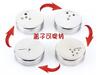 Glass Seasoning Bottle Seasoning Bottle Seasoning Pot Stainless Steel Rotating Lid Kitchen Utensils Pepper Shaker Barbecue Set