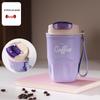 Stainless Steel Smart Coffee Thermos Cup with Seamless Inner Liner - Portable & Stylish Gift 