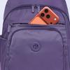 Women's Nylon Backpack with Multiple Pockets Lightweight Waterproof Daypack for Travel Daily