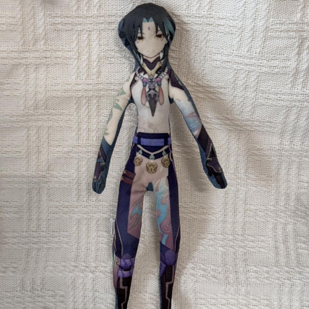 Genshin Impact Plush Genshin Impact Doll Toy Merch Diluc Neuvillette Xiao Lumine Hu Tao Stuffed Doll Plushie Blind Box Gift