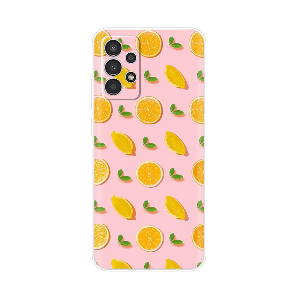 For Samsung Galaxy A52 Case A52S A72 A32 Cover Cute Flower Clear Soft Phone Back Cover For Samsung A 72 32 52 Fundas Transparent