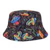 2023 Custom Sublimation Printing Double-Sided Bucket Hat All Over Printing Reversible Bucket Hats