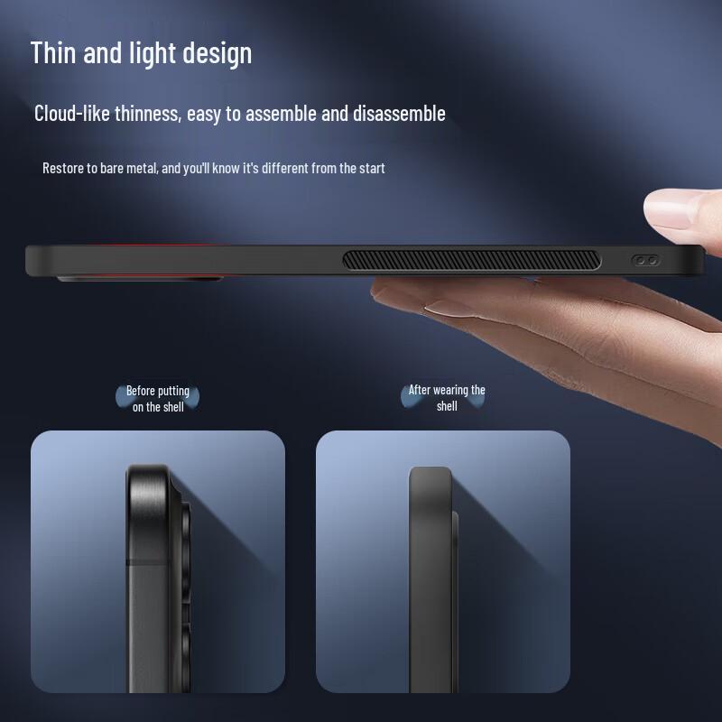 Huawei Nova Series AG Matte Phone Case with Integrated Lens Protection