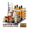Non-Toxic Street View Petroleum Factory Moc Bricks Puzzle Toys Stem City Natural Gas Storage Center Building Model Blocks Set Kid Gift New