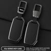 Alloy Leather Car Key Case Cover For Kia  Sportage  Niro Hybrid  Sorento Mq4  Ev6 Gt-Line K8 V6 Protect Accessor
