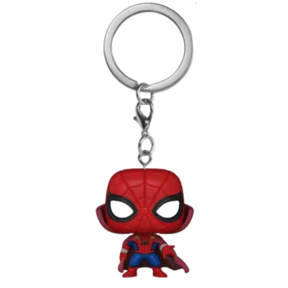 hot Marvel Spider Man Creative Student Keychain Pendant Anime Peripheral Men's Car Keychain Fashion Women' Bag Accessories Lovely Gifts