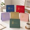 Paper 2027 Desk Calendar Morandi Color Standing Table Calendar Academic Planner  Office Desk