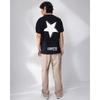 Black ShorT Sleeve T shirT Sorona sTar Icon Mcj785 023