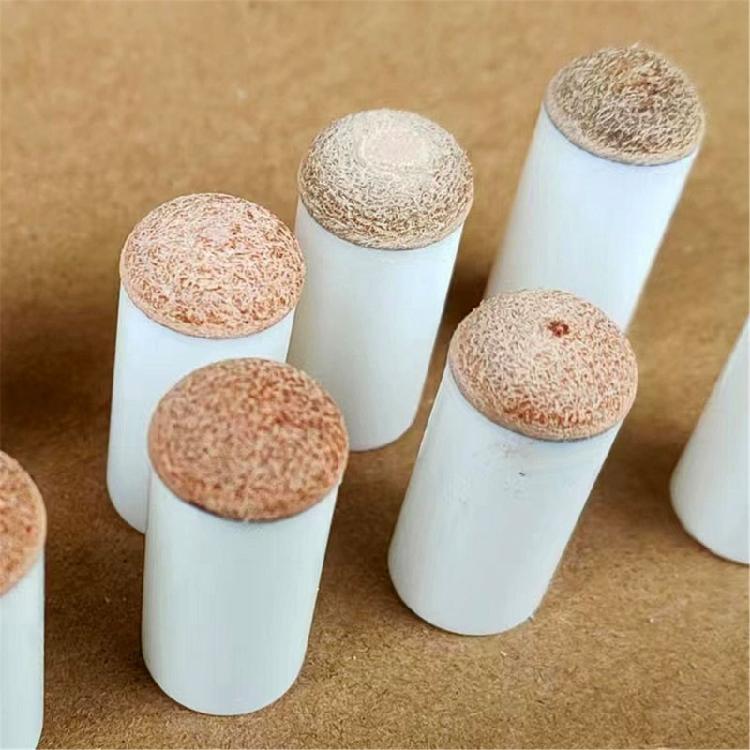 10Pcs Slip on Pool Cue Tips Pool Cue Tip Covers Billiard Cue Tips Replacement Protectors for Snooker and Pool Cues