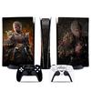 Black Myth Wukong Vinyl Skin Sticker Decal Cover Dustproof Protective Stickers for Playstation 5 Disc Digital Console Controller