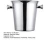 Stainless Steel Ice Bucket for Wine Champagne 2/5L Heavy-Duty Insulated Wine Cooler for Bars Hotels Parties Rust-Proof Thickened Barrel