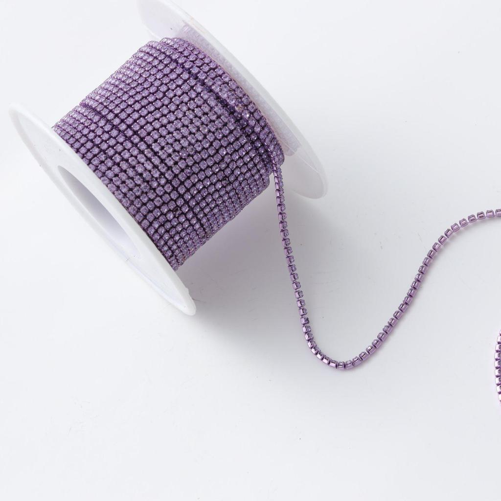 New Electrophoretic Color Rhinestone Claw Chain for DIY Projects