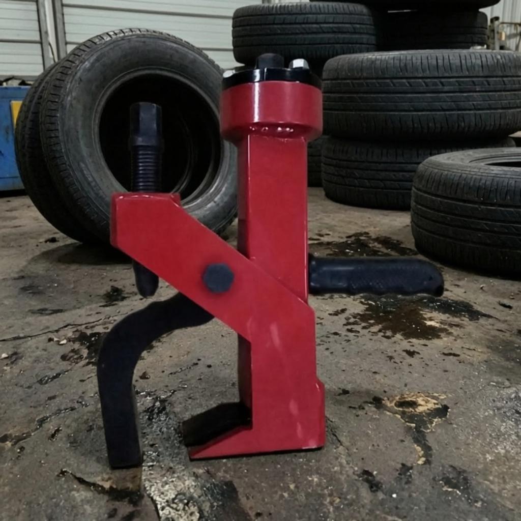 Bead Breaker Tool Threaded Screw Manual Tire Side Handle for Garage