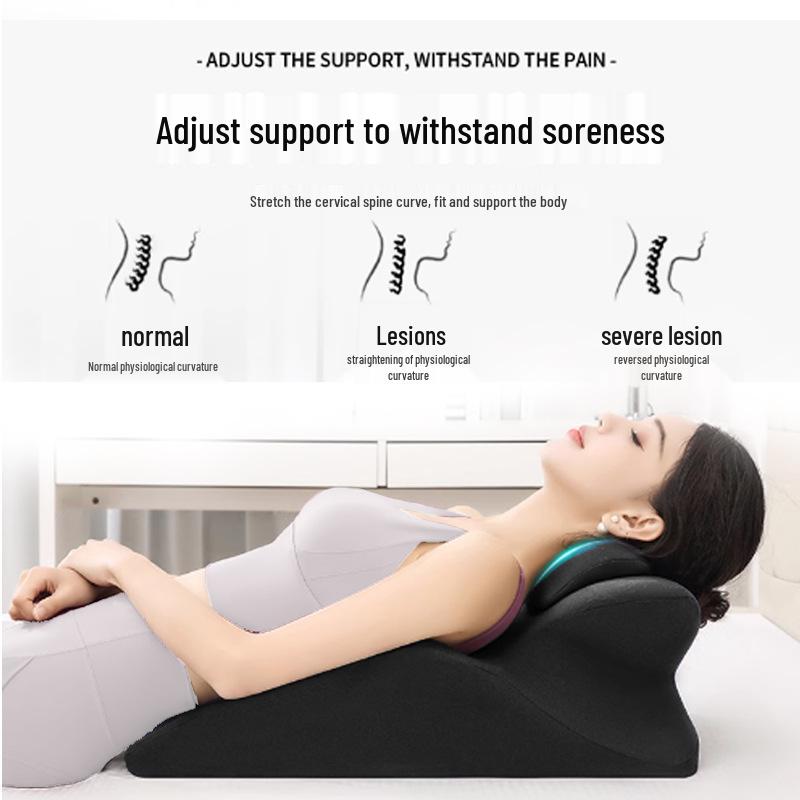 Multifunctional Memory Foam Nap Pillow - Face Down Headrest for Mobile Gaming and Relaxation
