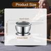 Stainless Steel Tea Strainer Set Fine Mesh Mugs Teapots Cups Sieve Home Use Gift Soup Hotel Bowls