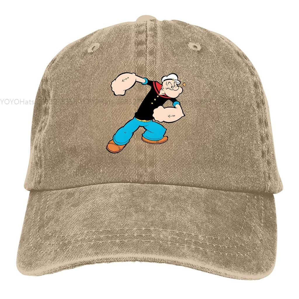 COOL Baseball Cap Unisex Hats Women Visor Protection Snapback Popeyes The Sailor Caps