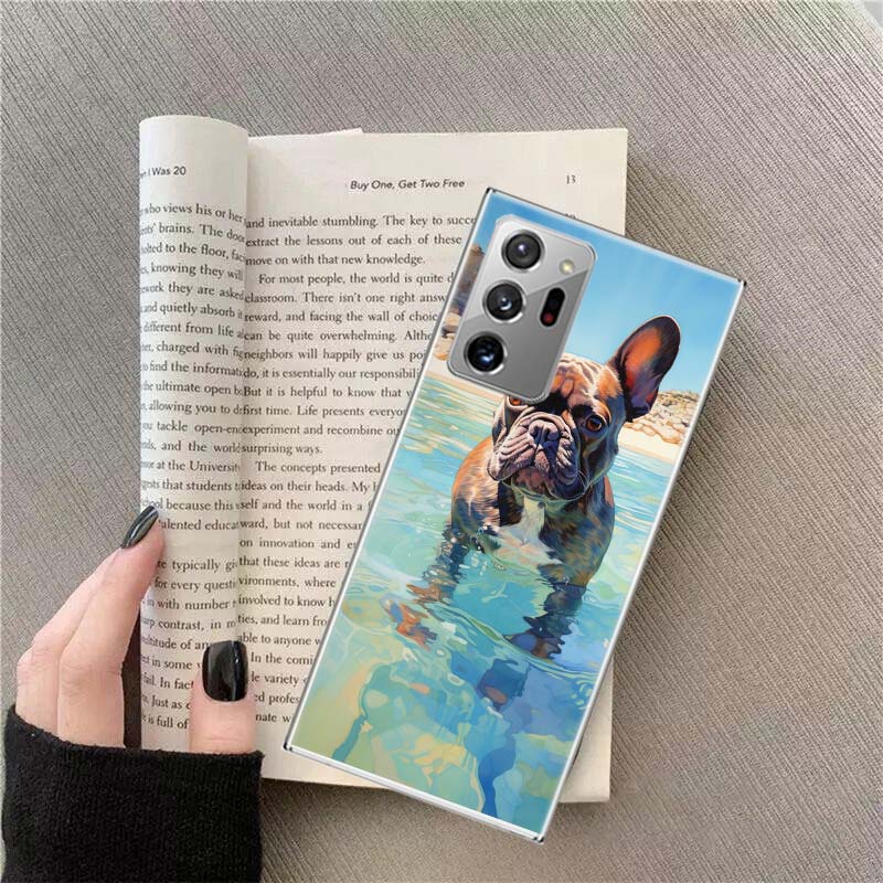 

French Bulldog Dog Pug Phone Case for Samsung A17 A37 A57 A07 A16 A26 A36 A56 A05S A15 A25 A35 A55 Galaxy A03 A13 A23 A33 A53 A5 Samsung A36 5G