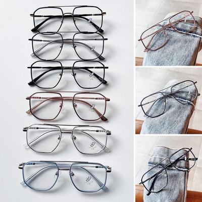 Modisch Strapazierfähig Tragbar Ultraleichtes Gestell Blaulichtfilternde Brille Computerbrille Übergroße Brille