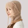 Hooded Balaclavas Face Mask Neck Scarf Set Wind-Resistant Balaclava Ski Hat  for Cold Weather