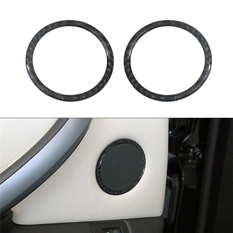 Carbon Fiber Car Center Console Air Conditioning CD Gear Control Panel Trim Cover Sticker For BMW X5 2000-2006 Car Accessories