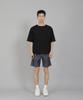 Seinteukeulu Plain R-Neck Half-Sleeve T-Shirt Rhr-896 Black