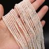 1String, White Natural Potato Shape Pearls Beads, 2-2.5mm, for DIY Necklaces Bracelets Accessories, Jewelry Making, Birthday, Wedding, Party Gift 36cm