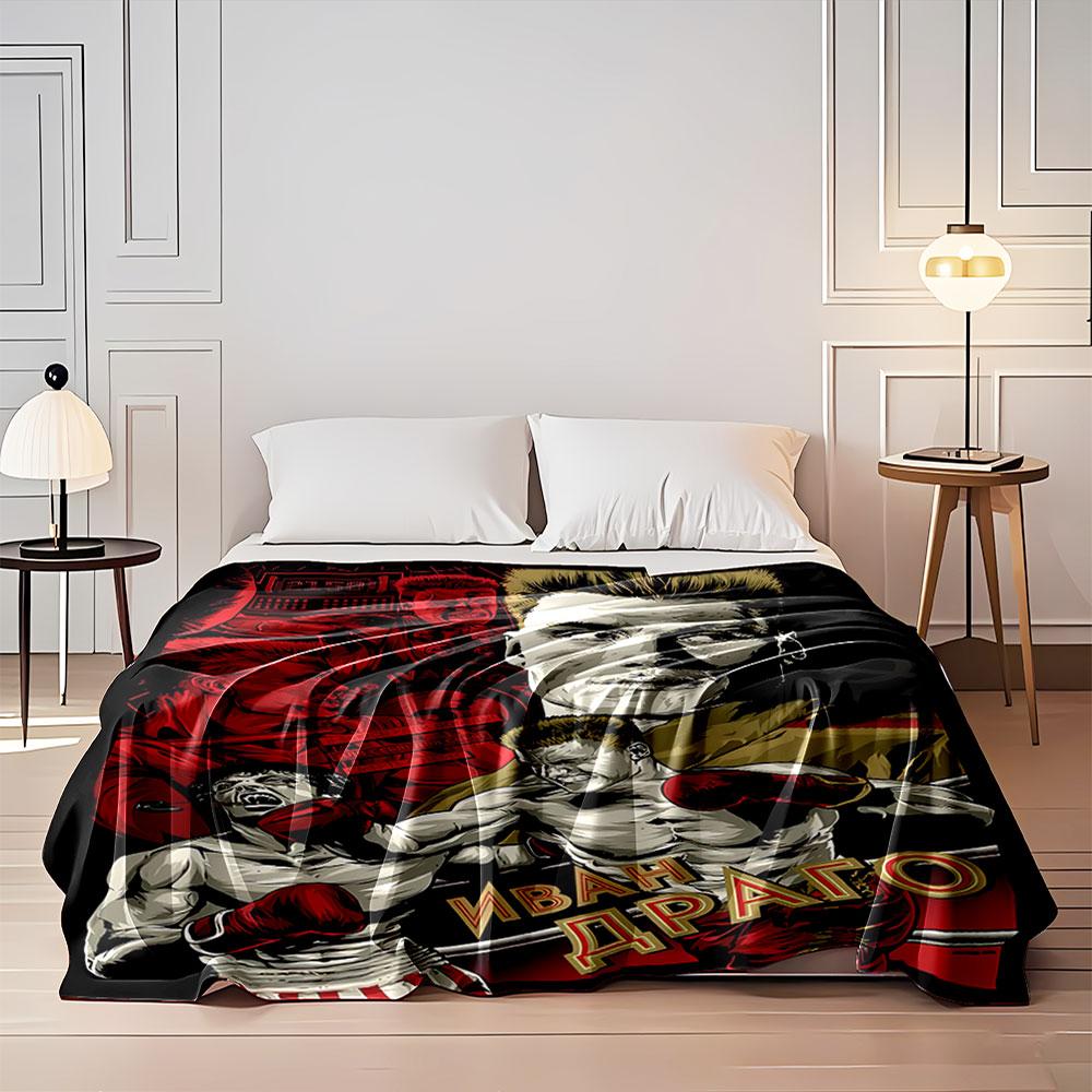 Boxing Legend Art Blanket for all seasons blanket lunch break throw gift