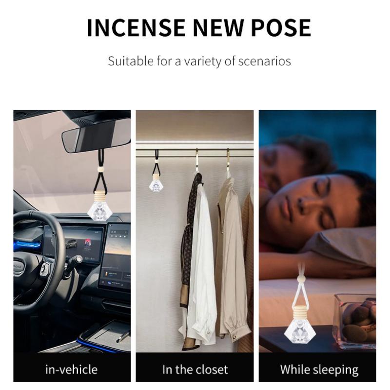 Bil Aromaterapi, Biltillbehör, Luftpåsar, Långvarig och Lätt Doft