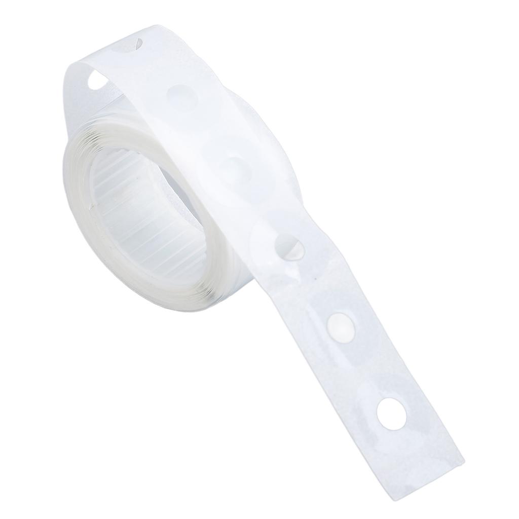 4 קופסאות מדבקות חיזוק שקופות דבק עצמי מגן לדפים מחוררים לדפים מנייר מנוקב