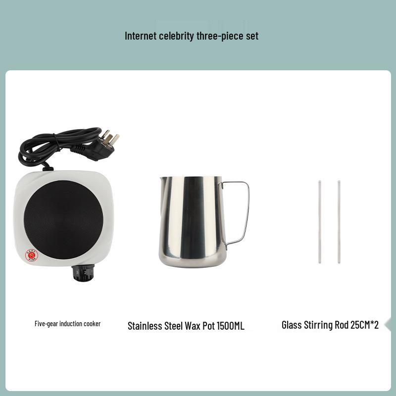 Aroma-Kerzen-DIY-Set: Wachsschmelztiegel & Heizofen für selbstgemachte Kerzen