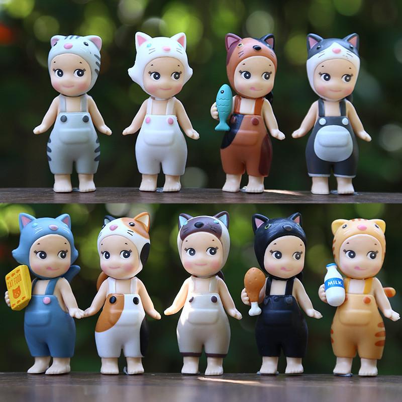 Angel Sonny Cartoon Figure Cat Style Doll Desktop Decoration Gifts Collectibles