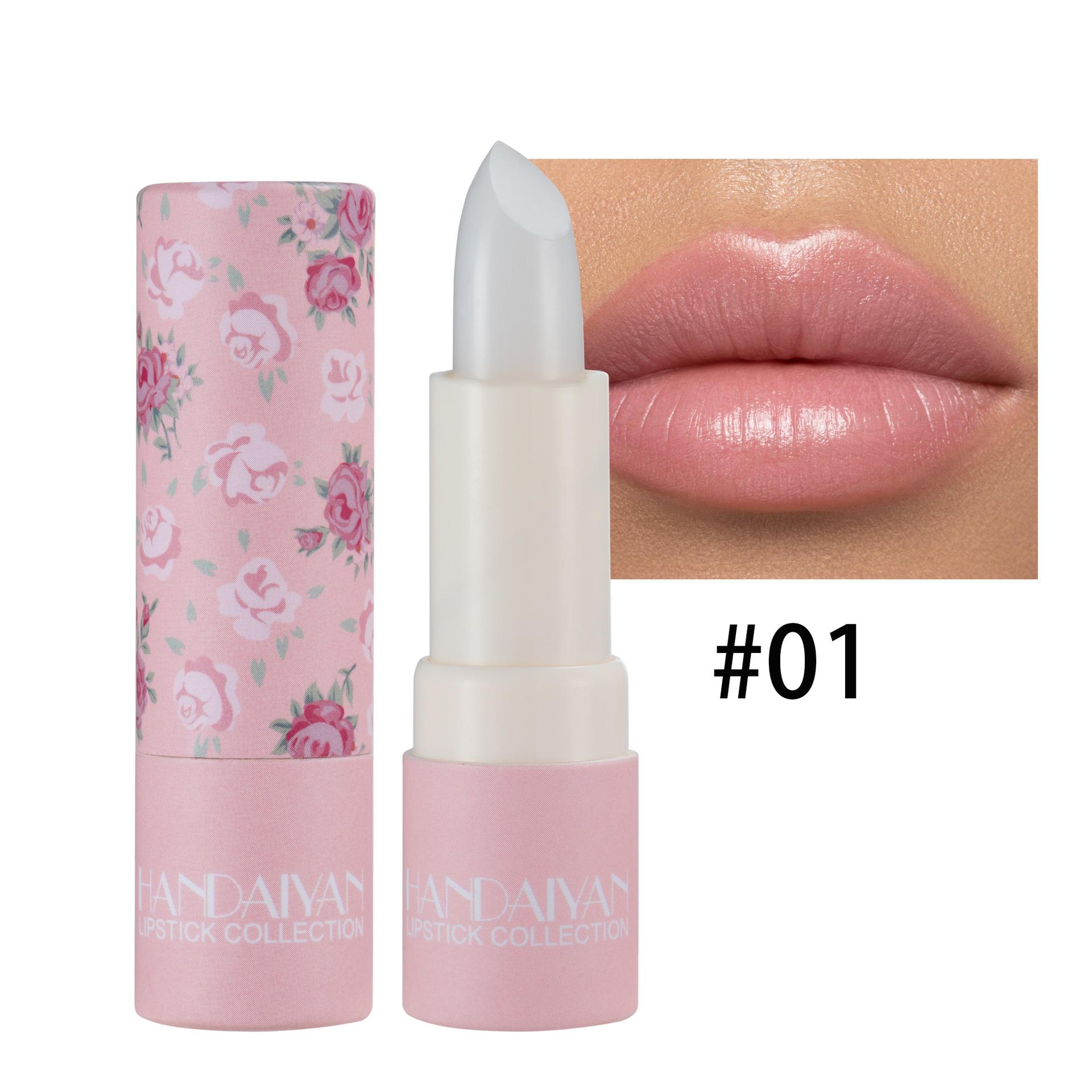 

Handaiyan Paper Tube Lipstick Увлажняющая матовая губная помада Velvet Lip Gloss Easy color