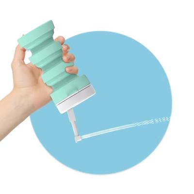 Bidé de Viaje Plegable 300ml Silicona Plegable Portátil a Mano a Prueba de Fugas Gran Capacidad Pulverizador para Inodoro