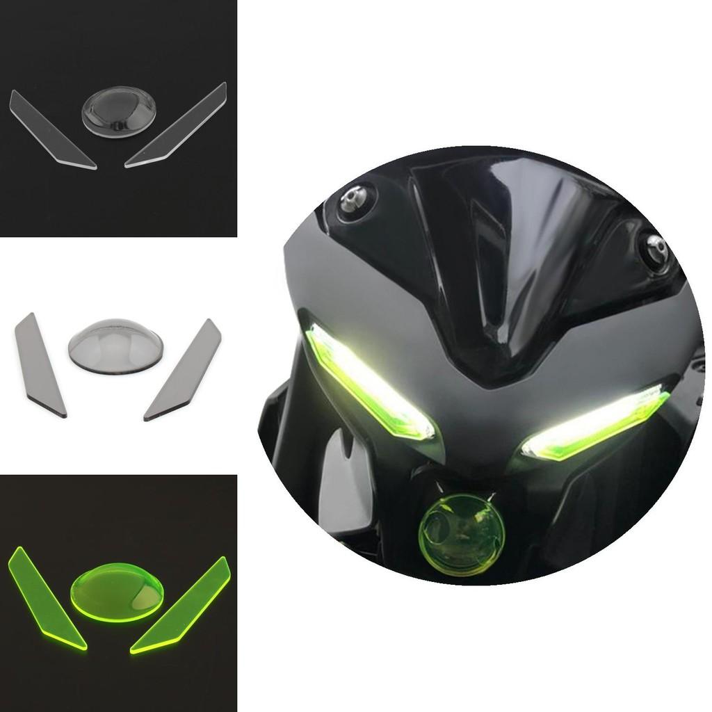 Durable Headlight Guard Protection Film For Yamaha Mt-03 2020 With Scratch Resistant Features In Fluorescent Grey And Clear Colors