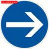 2d Flat 20*20cm, No Sign Road Wooden Sign, Traffic Safety Signs, Road Signs Wooden Sign. for Store, Street, Shop, Bar, Garden, and Coffee House Decor.