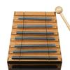 Wood Wind Chimes 7 Tone Sound Healing Meditation Bell Metal Sound Beam Chime Yoga Professional Percussion Musical Instrument