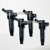 4PCS Ignition Coil 27300-3F100 27300-2G000 For 2009-2017 Hyundai Genesis Santa Fe Sonata Kia Optima Forte 273003F100 273002G000